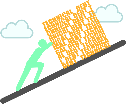 Has your development come to a standstill? logo